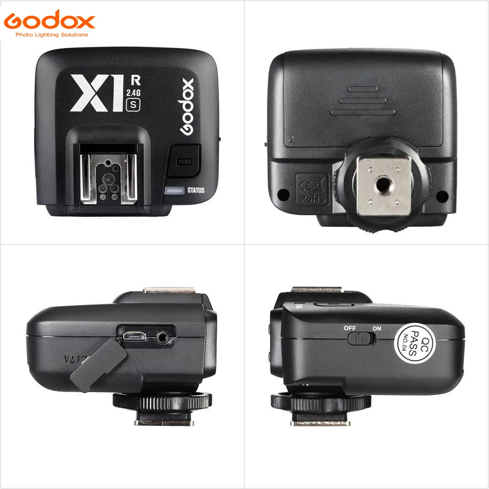 Godox X1R-N TTL 2.4G sans fil Declencheur Flash Recepteur pour Nikon DSLR pour X1n Trigger 