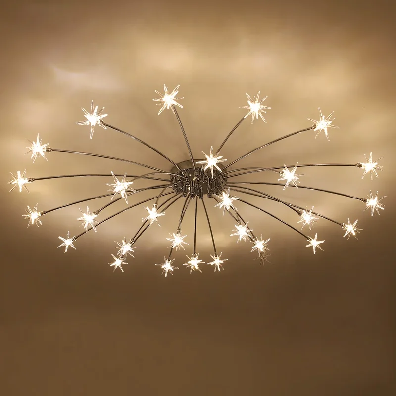 

European chandelier ceiling lamp for bedroom living room decor JY8107