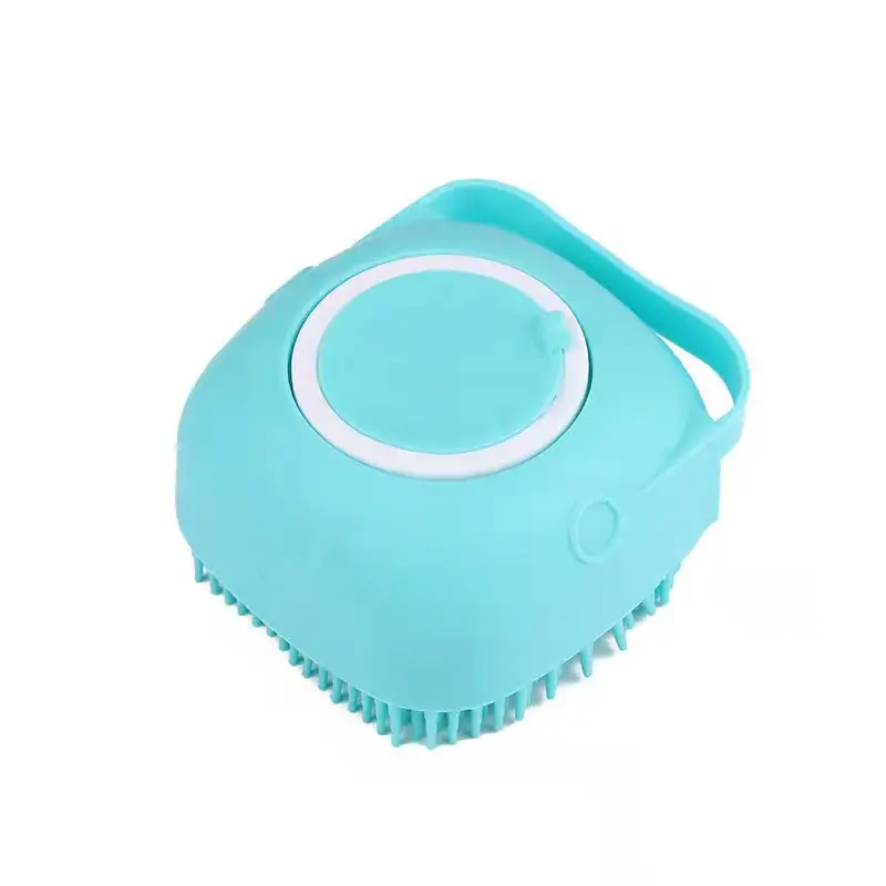 

Hot Sale Pet Grooming Tool Dog Silica gel Cat Self Cleaning Soft Slicker Hair Brush