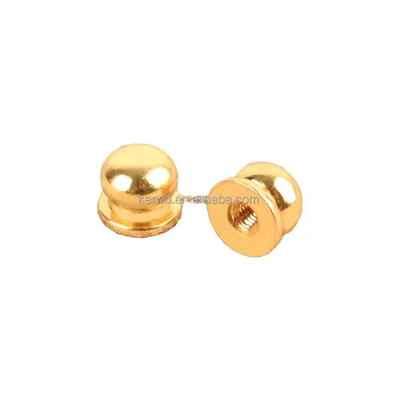 

Wholesale High Quality Gold Color Rivet Button For Leather And Bags