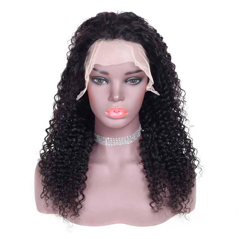 

Wholesale 150% 180% Frontal HD Lace Wig Raw Hair Wholesale Vendor Kinky Curly Wig Deep Wave 13x4 Lace Front Human Hair Wigs