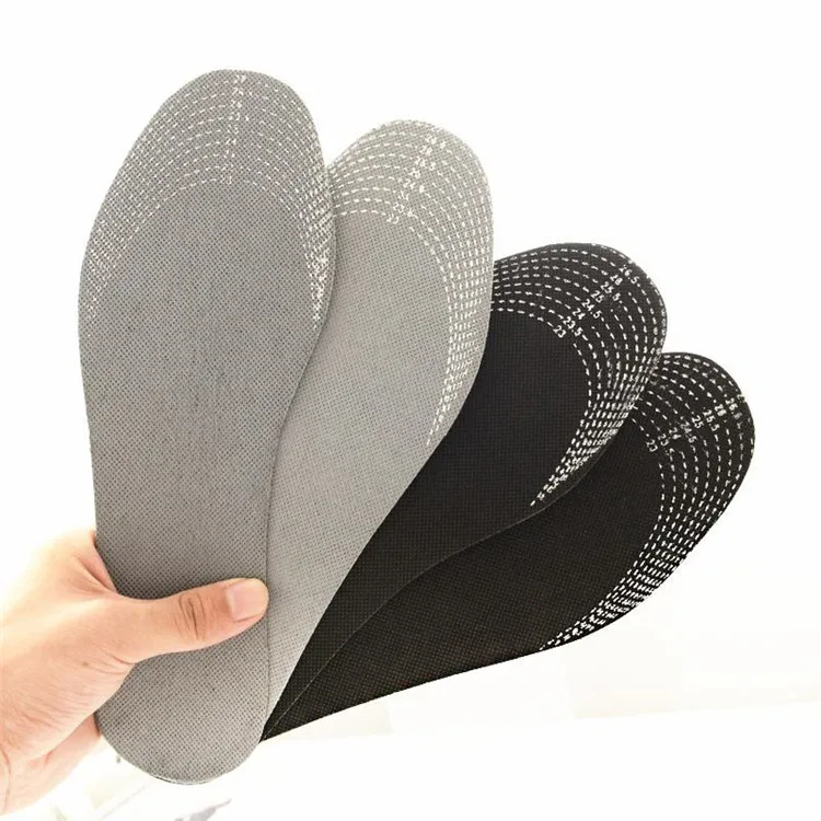 

Factory Price High quality Bamboo Charcoal Deodorant Cushion Foot Inserts Shoe Pads Unisex Insole