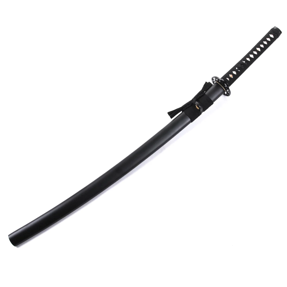 

Hand Forged Genuine Japanese Samurai Sword Katana 1060, Black