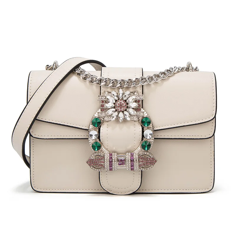 

2021 new lixury women's handbag diamond lock sling bag girl ou leather fashion mini crossbody handbag