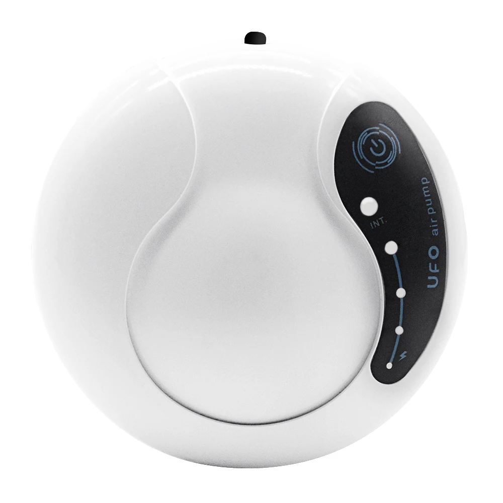 

UFO series single/dual outlet portable 5V with high quality lithium battery USB plug aquarium aerator AC and DC air pump, White&black