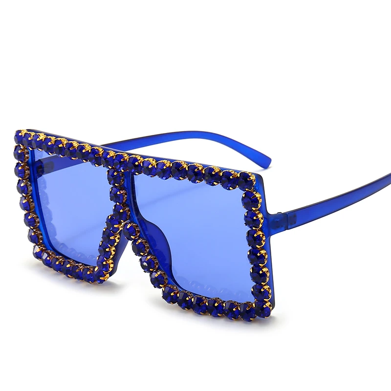 

Sunglasses Sun Glasses Pearl Quality Red Cute Square Frame Shades, Multi colors