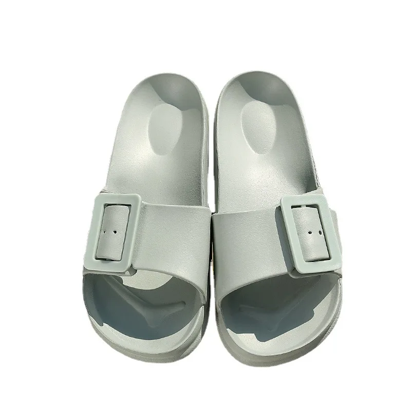 

High Quality Bath Slippers With Eva Sole Customer Made Beach Slider Slipper For Woman, As picture