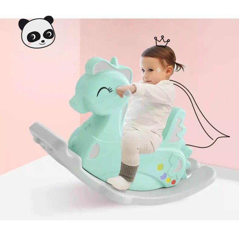 

Hot Sale kids plastic toys rocking horse plastic rocking horse for sale, Picture