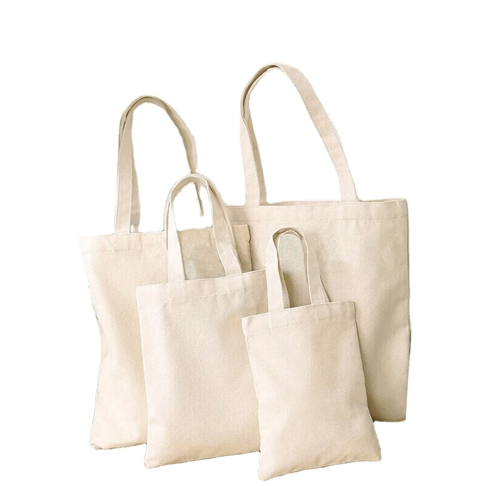 

Promotion custom womens natural cotton canvas shopping tote bag for boutique