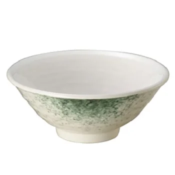 

Japanese Style Soup Bowl 8 inch Large Melamine Ramen Noodle Bowls For Chinese Korean Pho or Vietnamese Cuisines, Multicolor