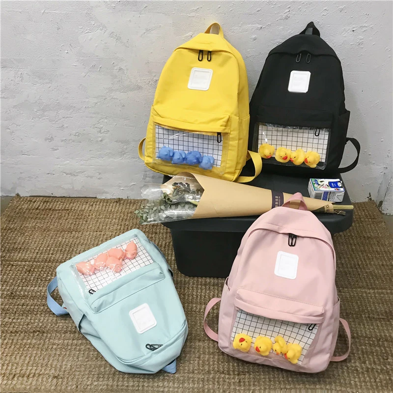 

Twinkle 2021 custom yellow duck backpacks kids backpack laptop backpack bag for teenager, As per picture