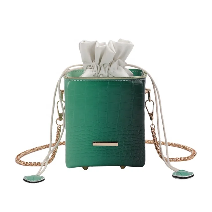 

New Arrival Fashionable Customizable Ins women bucket shoulder bag