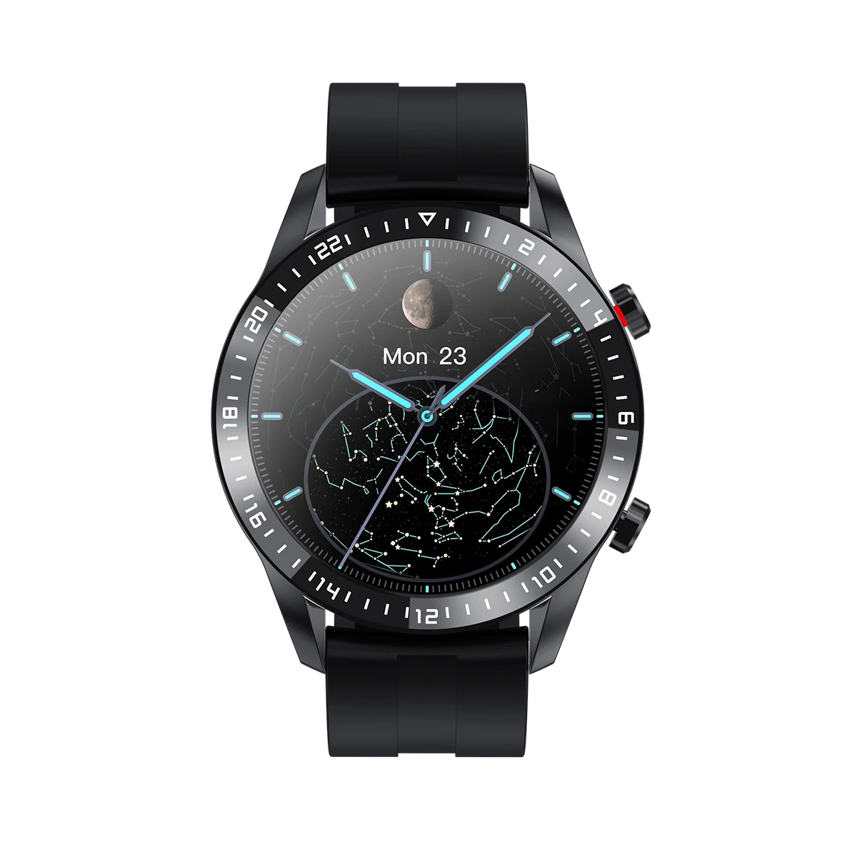 

LEFIT GT2 IP68 Waterproof full touch smartwatch black smart watch for man