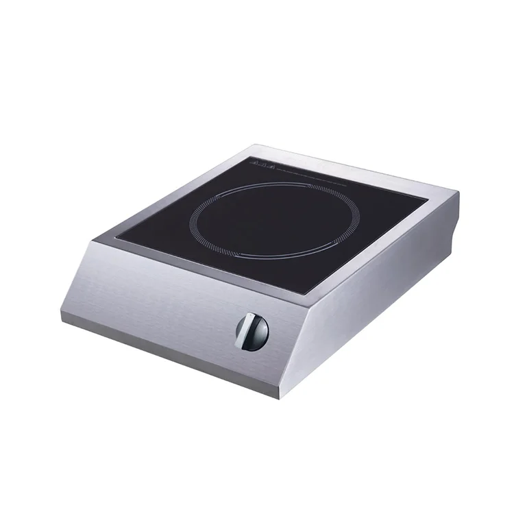 3500w 220v Stainless Steel Commercial Electric Induction Cooker