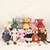 Cute Striped Fox Plush Toys For Children Stuffed Animals Soft Panda Bunny Plush Toys Kids Sleeping Doll Christmas gift