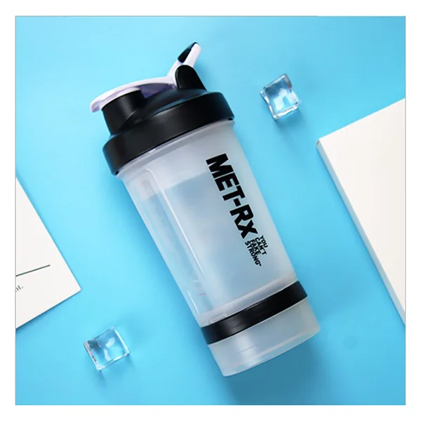 

BPA free plastics sport shaker bottle gym use, Customized color