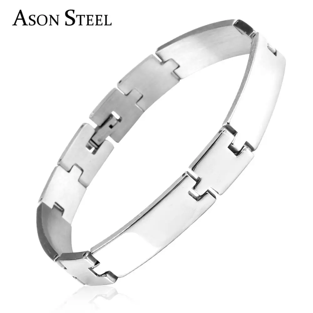 

Guangzhou China Men stainless steel Jewelry Wristband Bracelets, Silver