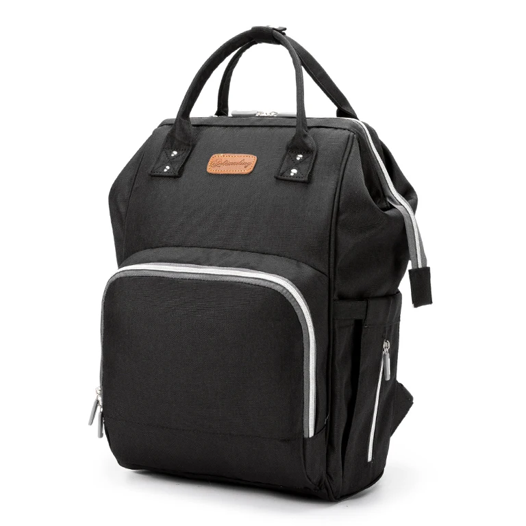 

EU US Popular waterproof polyester Large capacity travel nappy Mummy baby diaper bag set