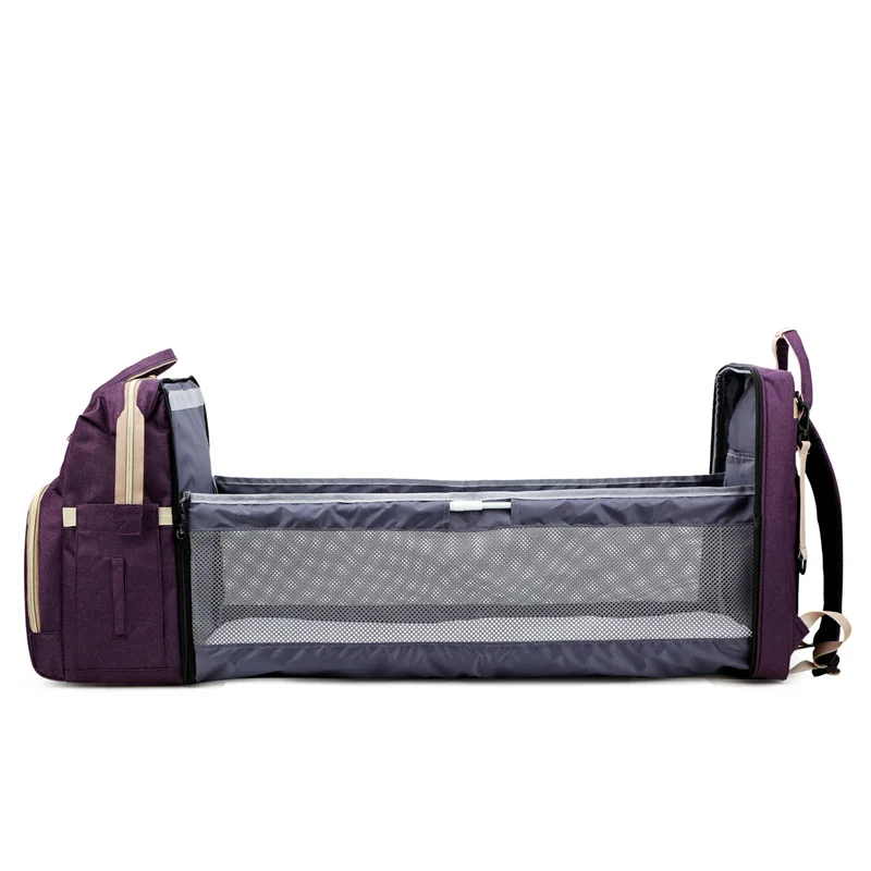 

National Style Mummy Maternity Nappy Large Capacity Bag Travel Backpack Nursing Bag Baby Care USB Mummy Diaper Bags, Multi options