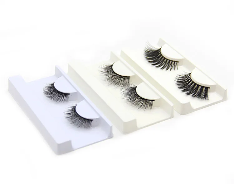 

High Reliability Women Fake Eyelashes Styles Luxury Naturally Long Soft 3d 25mm Bulk Fake Eyelashes