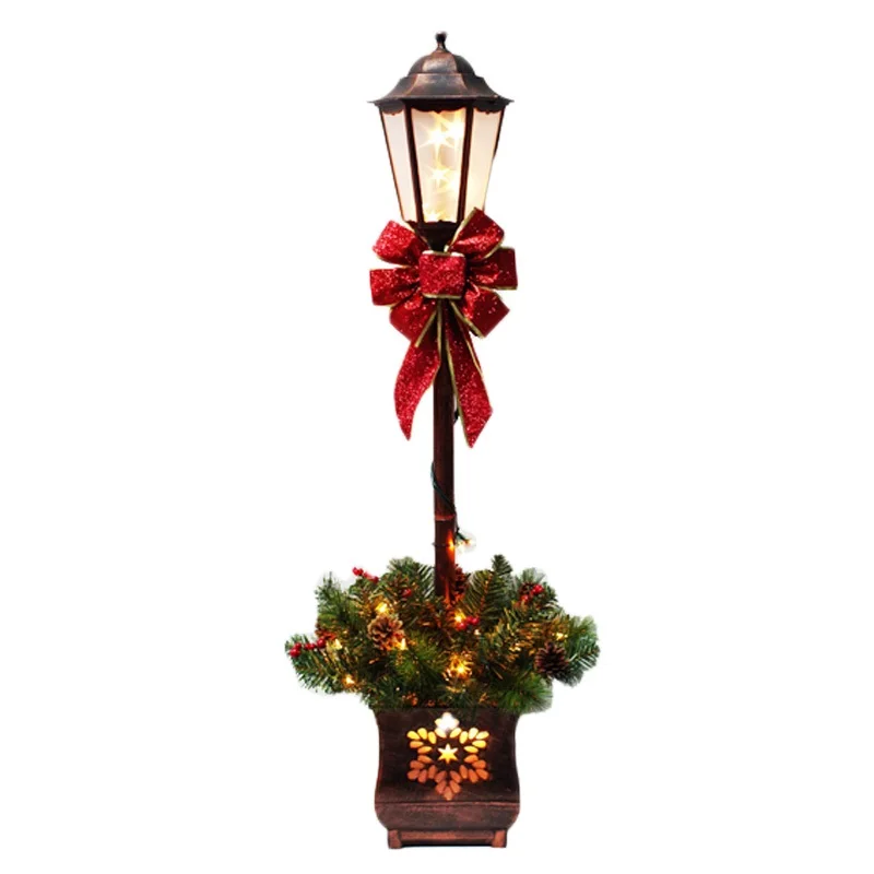 6ft Good Looking Christmas Street Lamp Tree For Indoor Decoration - Buy ...