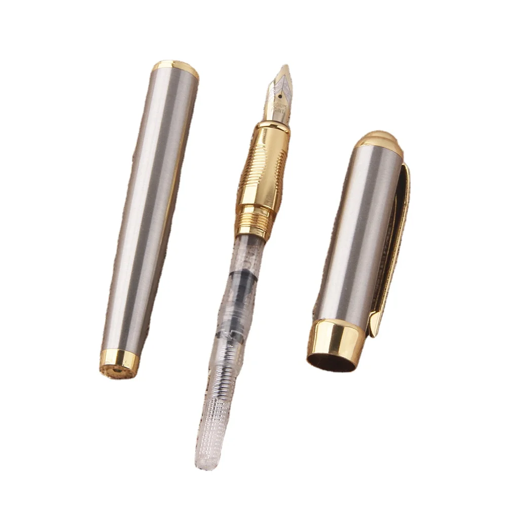 Promotional items for 2018 custom logo metal pen fountain pen parts