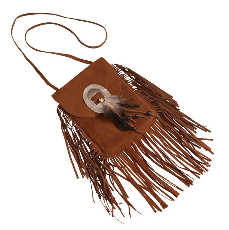 

2021 Winter envelope bag with tassel messenger bags for women, As shown