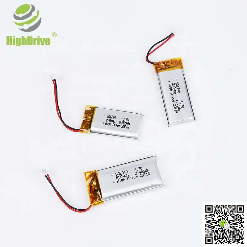 Highdrive battery customized lithium polymer battery factory wholesale lipo battery for IoT/Lora/LPWAN/NB-IOT devices - ANKUX.COM