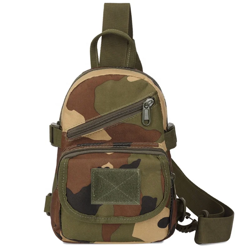 

LUPU Military Camouflage Bag Backpack Tactical Army Outdoor Bags Sling Pack Chest Bag, Colors smell proof backpack