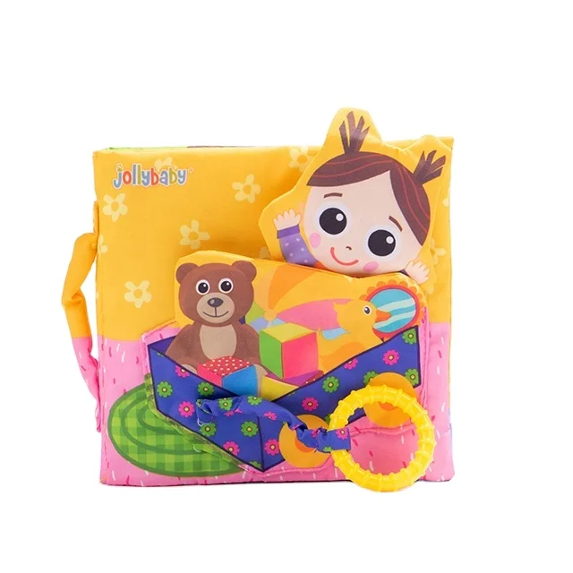 

Early childhood education English baby crinkle book cloth books