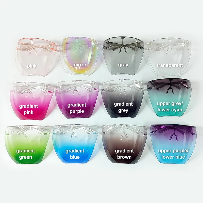 

Euromonk New Kitchen Cooking Transparent Glasses Frame Plastic Faceshield Anti Fog Face Shield Mask Sunglasses