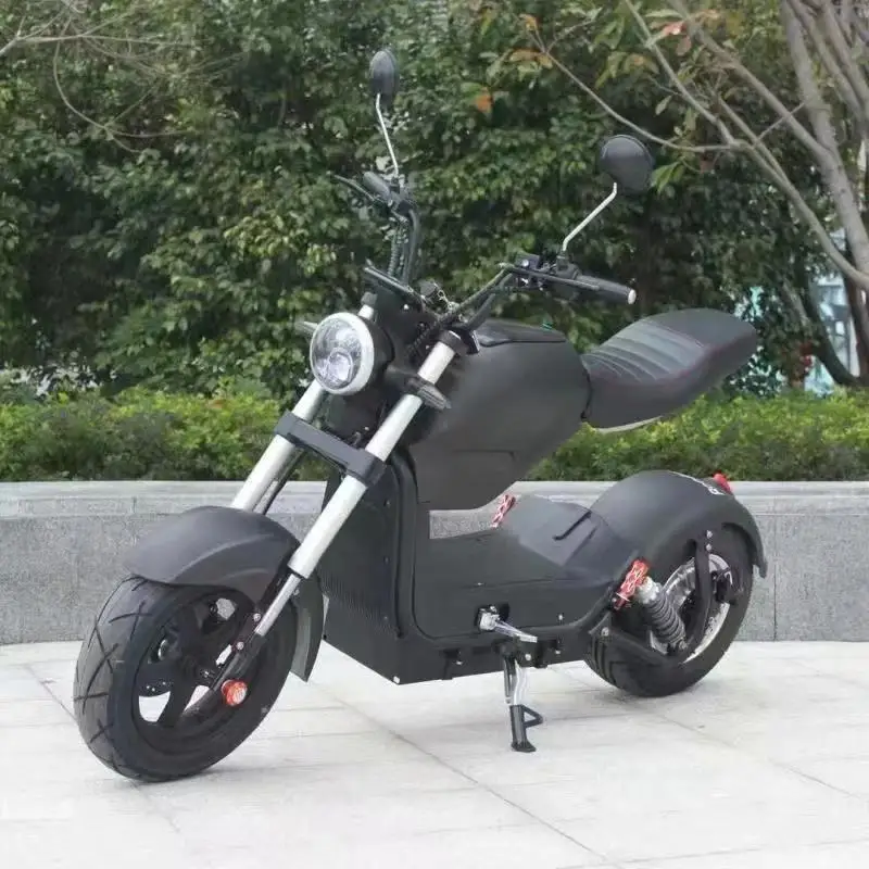 

EU Warehouse Stock 2020 New Fashion Electric Scooters Citycoco Big Seat Model Model C1 Removable Battery with EEC/COC