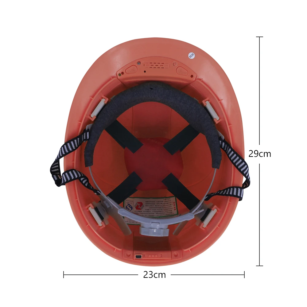 
W10 Sample WIFI Waterproof Hot Selling Safety Helmet Engineering Safety Helmet Camera with Torch Bluetooth GPS Electrical 