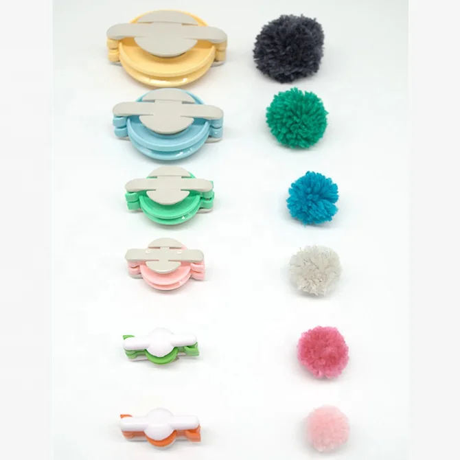 

6 Sizes Pompom Maker, Colorful