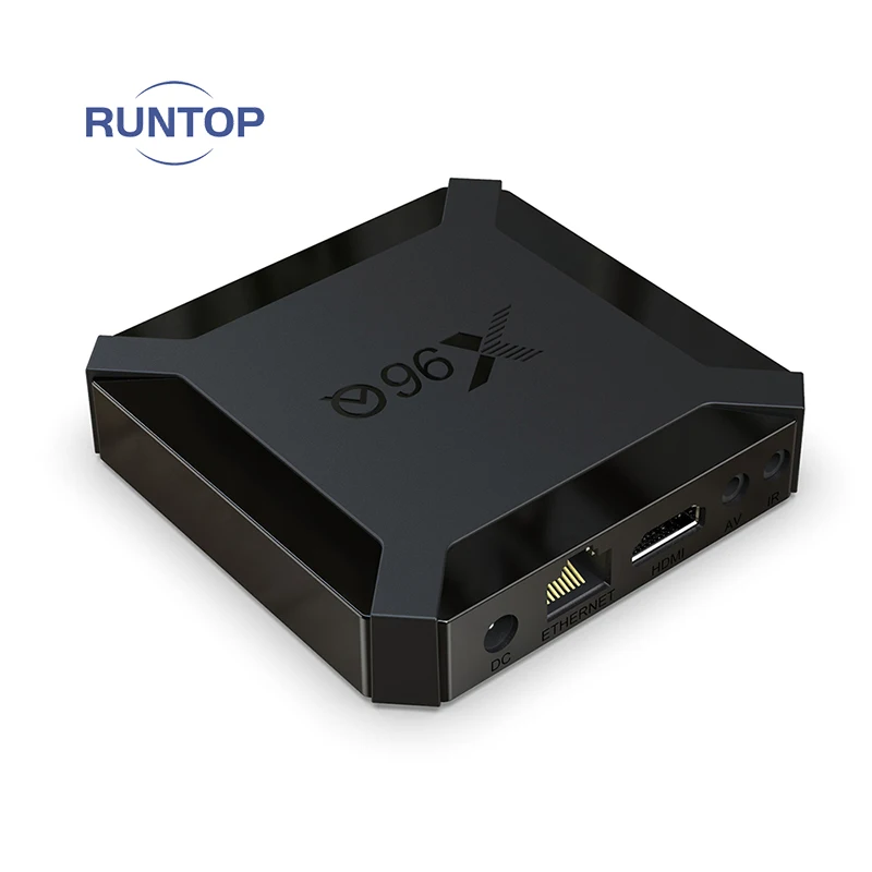 

Tv Box Android 10.0 X96Q factory price Quad Core 2.4G 4k 1GB 8GB / 2GB 16GB smart tv android ott set top box os 1gb 8gb android