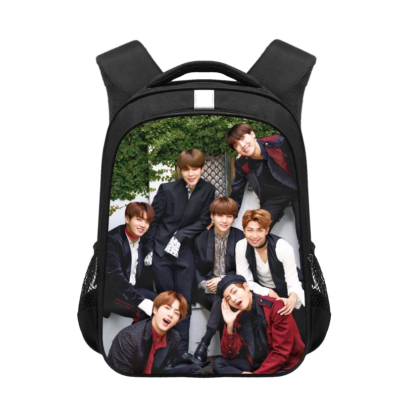 

Backpack K-Pop Korea Bags for Girls Backpack Waterproof for School Student daypack Custom Design Print Laptop backpack, Black with graphic prints