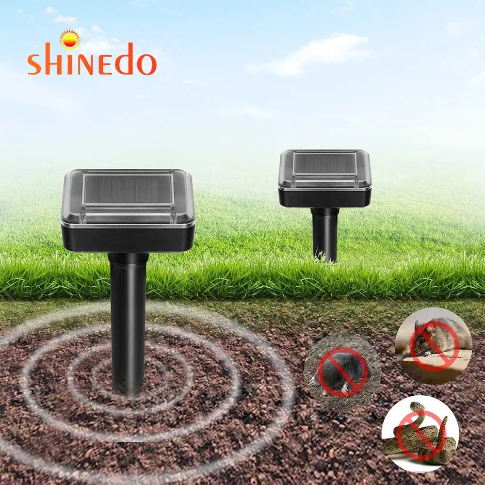 

Solar Powered Anti Pest Repellent Insect Animal Sound Control Ultrasonic Rodent Snake Repeller