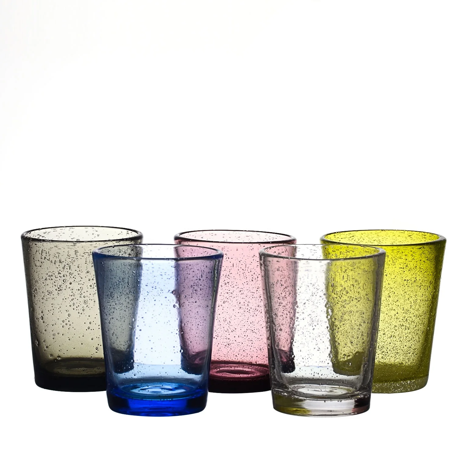 

Hot Sale Cheap Price Bubble Multi Color Wine Tumbler Glasses Whiskey Glasses In Stock, Purple, blue, greenyellow, green, grey, clear