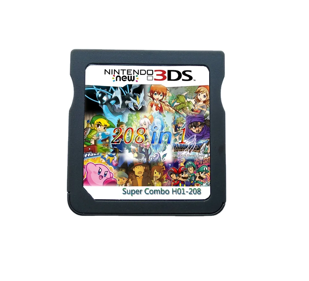 

All 23 208 273 280 356 460 480 482 486 488 500 502 520 in 1 Game Cards For Nintendo DS NDS NDSL 3DS 3DSLL 2DS