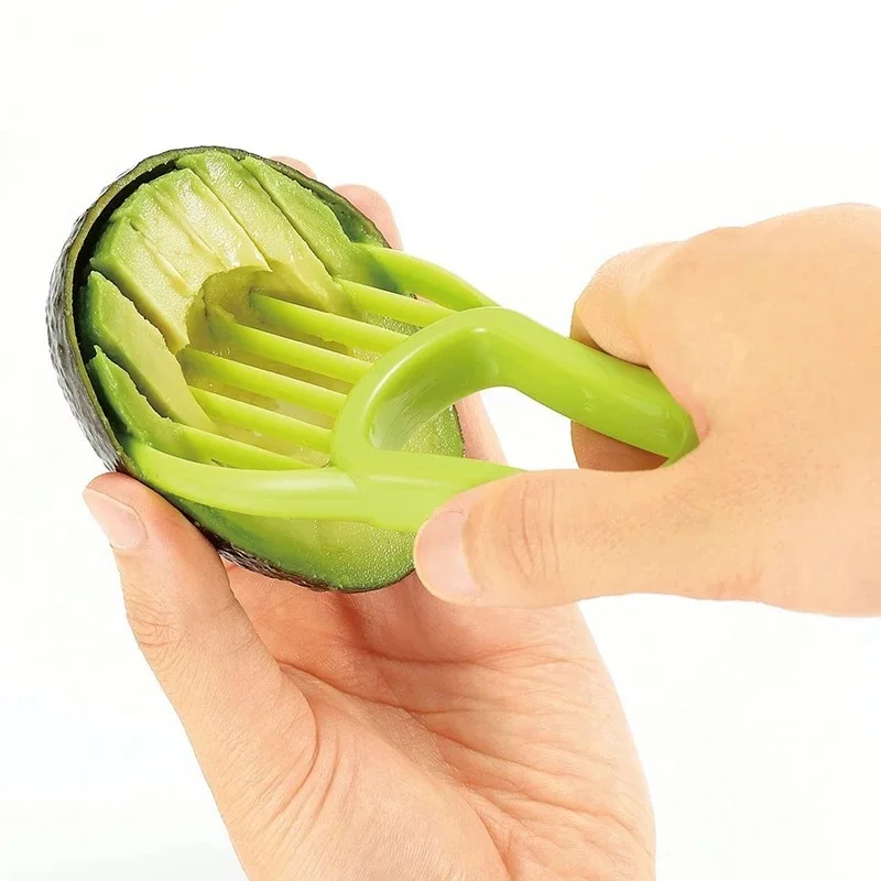 

2 in 1 Kitchen Vegetable Tools Kitchen Gadgets Shea Corer Butter Fruit Peeler Cutter Avocado Slicer