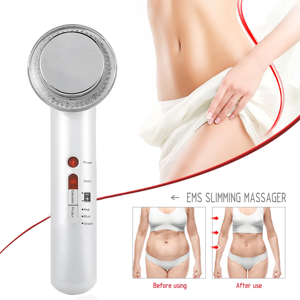 

Ultrasonic Handheld 7 in 1 Rf Ems Beauty weight loss Slimming Massage Fat Removal Instrument cavitation slimming machine