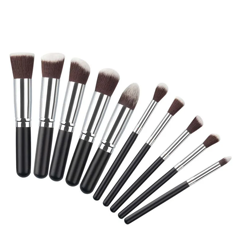 

Makeup Brushes Set Eye Shadow Foundation Powder Eyeliner Eyelash Lip Make Up Brush, Black,pink,white