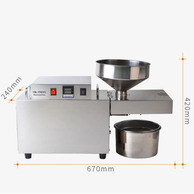 Ytks10 Commercial Olive Peanut Coconut Oil Press Machine For Sale Oil