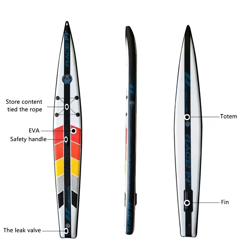 

Popular Design Suring board professional hot sell High quality Racing paddle board Inflatable