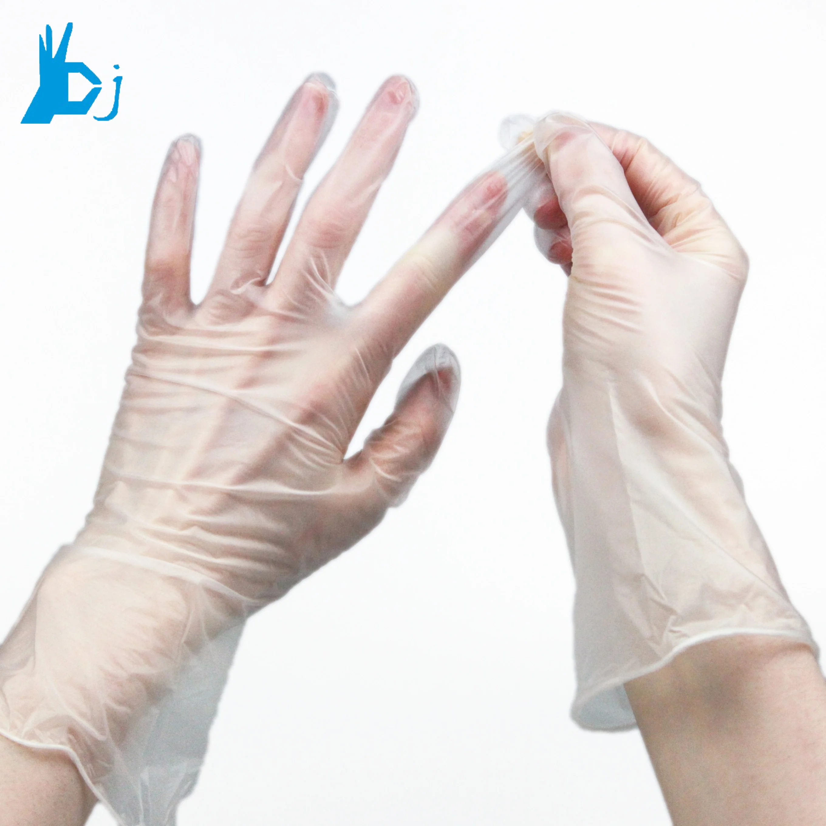 
Powder free disposable vinyl gloves for medical housework 