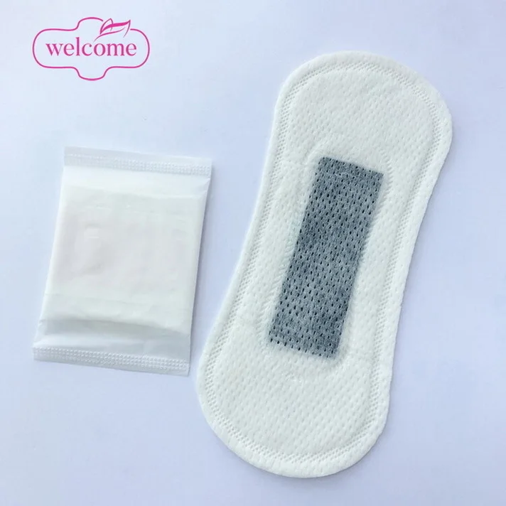 

Female Products Pads Private Label Menstrual Sanitary Organic Bamboo Light Flow Vagina Care Medical Negative Ion Panty Liner