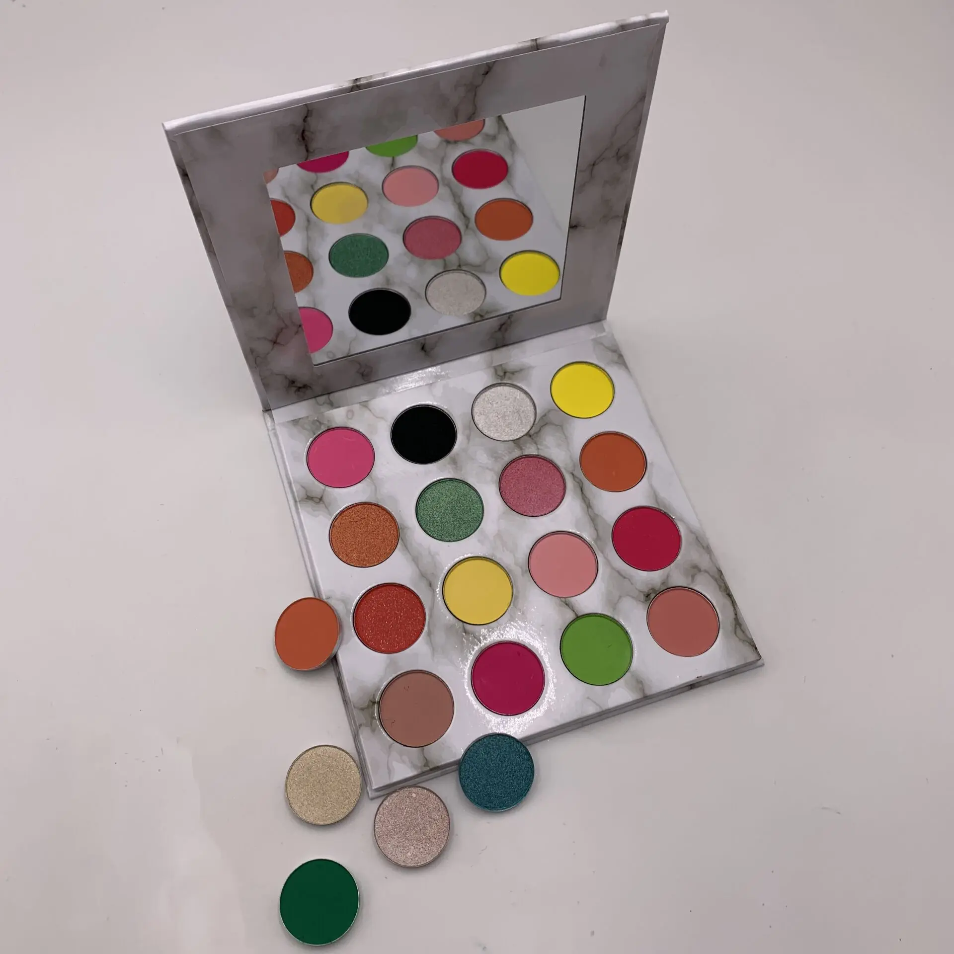 Luxury Gold Shimmer Custom Eyeshadow Container Packaging Buy