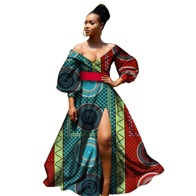 

african design traditional bazin dresses party wedding skirts for women african clothing print wax dashiki fabric clothesWY2255