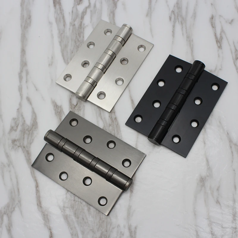 Hot Sell SS Matt Black Hidden Invisible Hinges Solid Wood Concealed Entry Door Hinges for Flush Doors