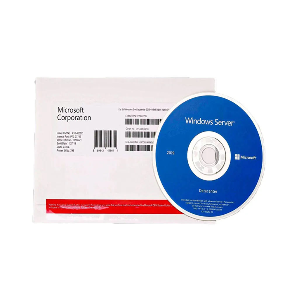 

Windows Server 2019 Datacenter DVD Windows Server 2019 Datacenter Package 6 Month Guaranteed 100% Online Activate Send Fast